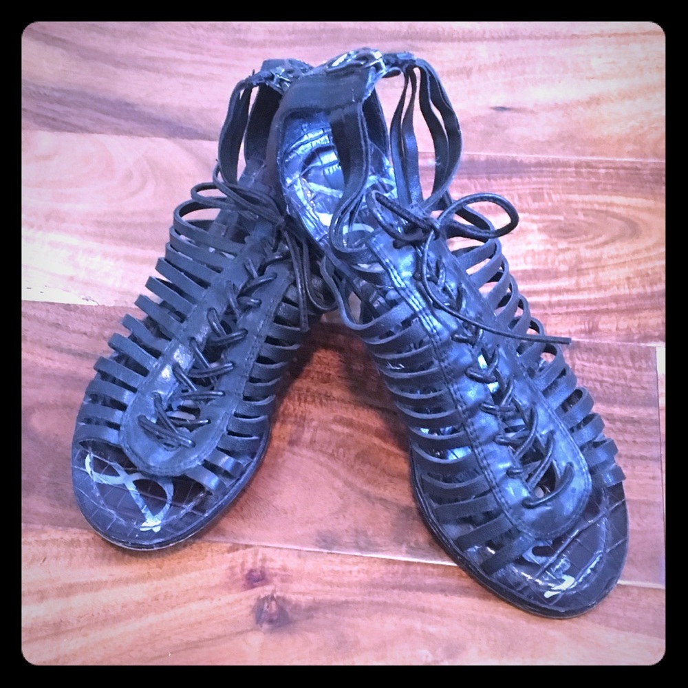 Sam Edelman leather gladiator sandals